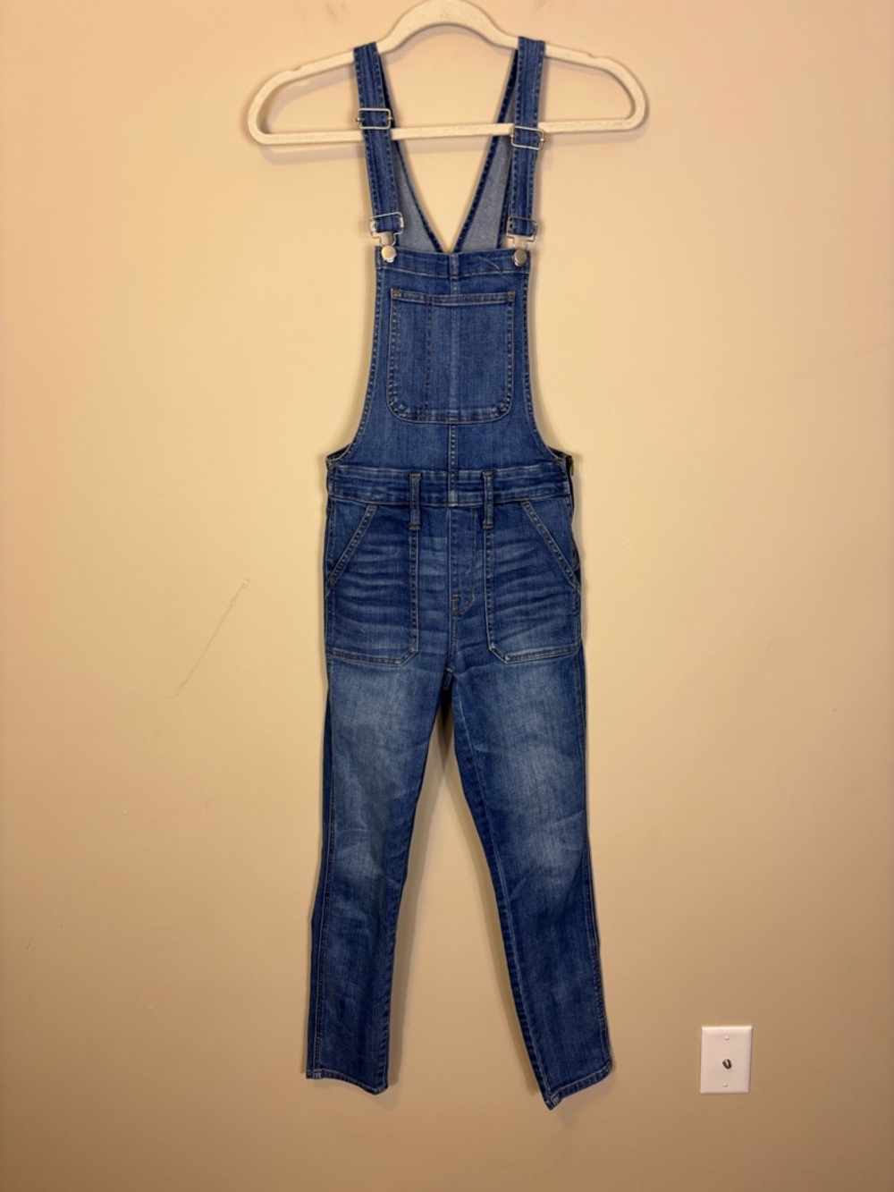Madewell Light Blue Denim Overalls Size XS